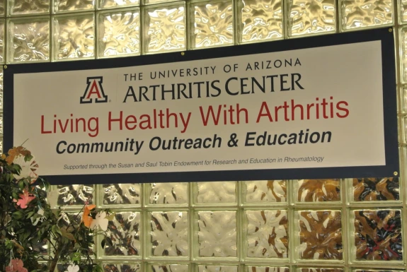 living healthy with arthritis banner